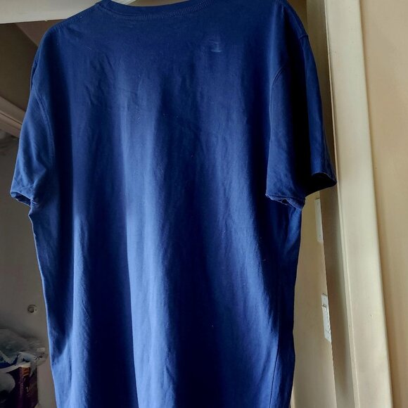 A17  NHL - Men's Old Time Hockey T-shirt Navy XXL- 100% cotton - Picture 2 of 5